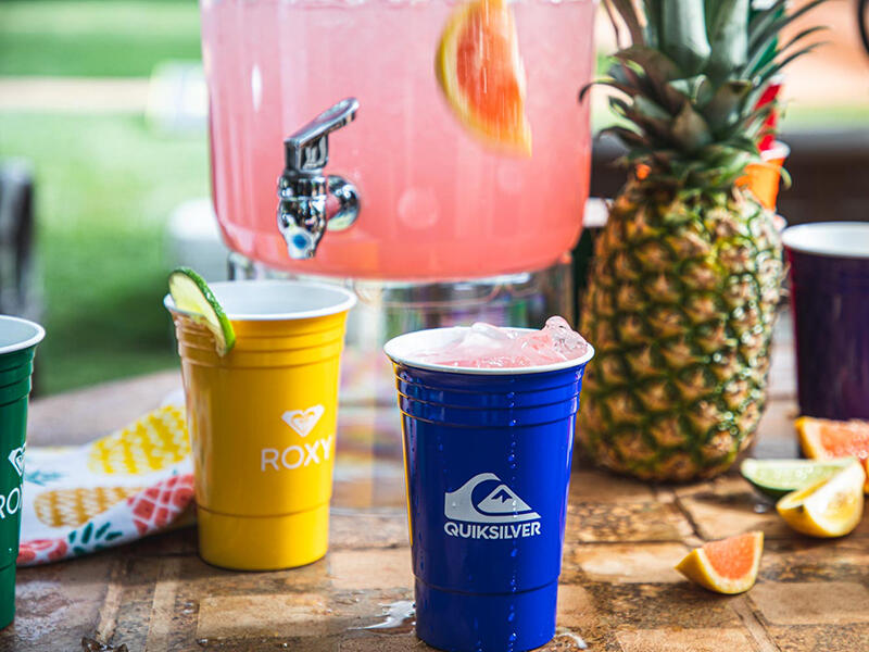 Pad Printed Party Cups